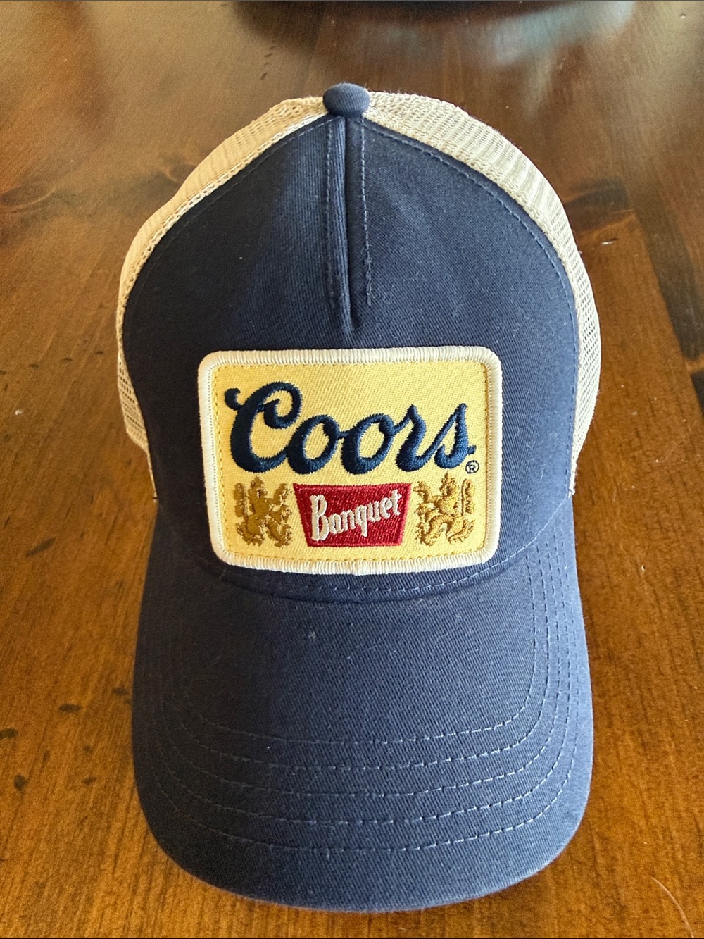 Coors Banquet Blue Mesh Cap Hat